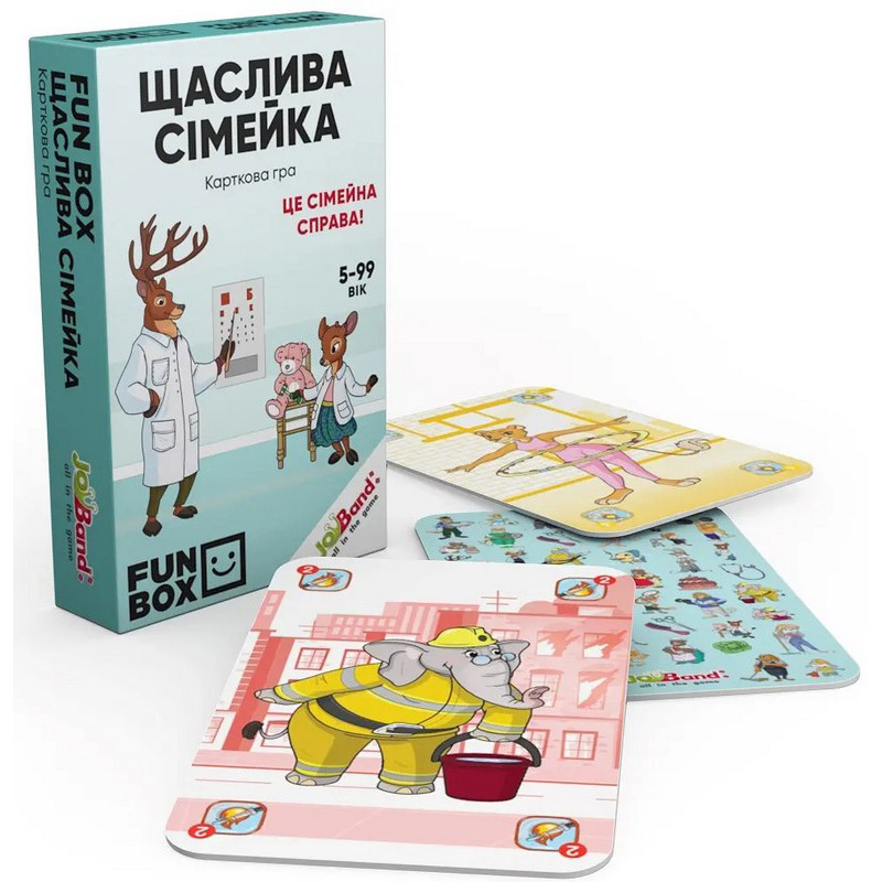 Карткова гра Щаслива сімейка FunBox JoyBand-Bontoy FB0004
