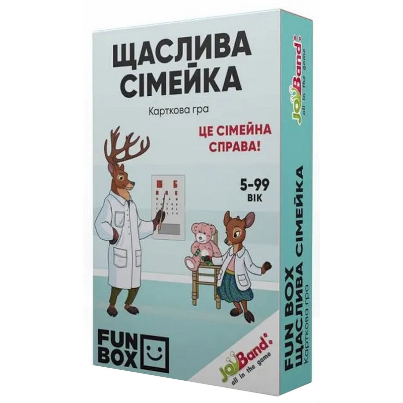 Карткова гра Щаслива сімейка FunBox JoyBand-Bontoy FB0004