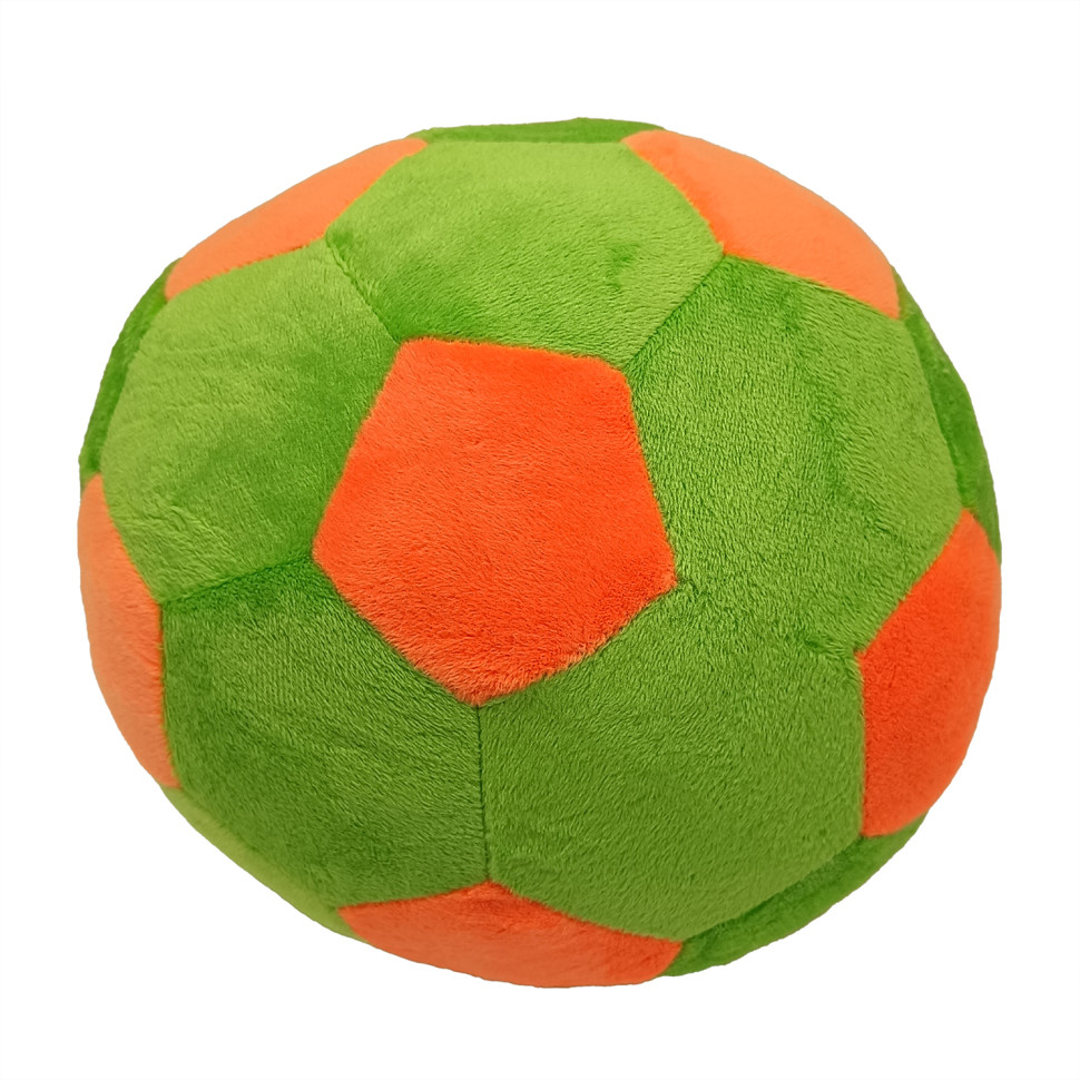 Детская мягкая игрушка Мяч футбольный Macik МС 180402-01(Green-Orange)
