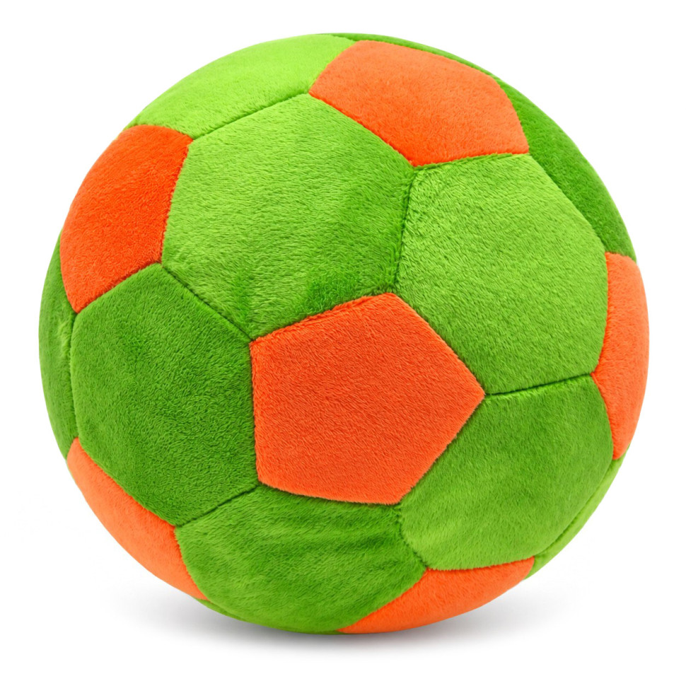 Дитяча м'яка іграшка М'яч футбольний Macik МС 180402-01(Green-Orange)