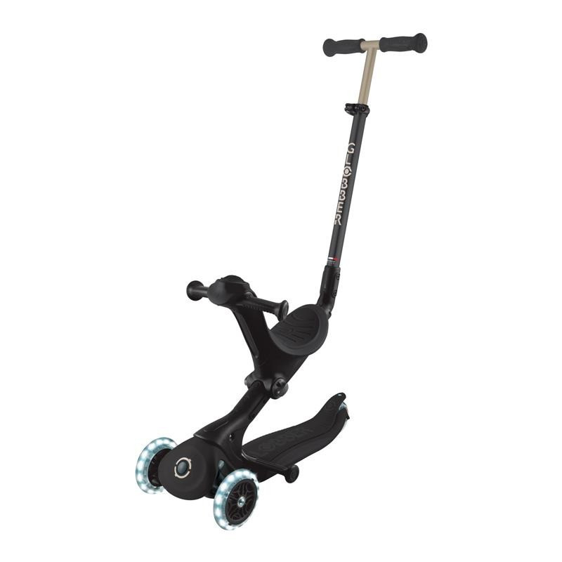 Детский трехколесный самокат GO UP DELUXE LIGHTS 5 в 1 GLOBBER 646-720-2 до 50 кг
