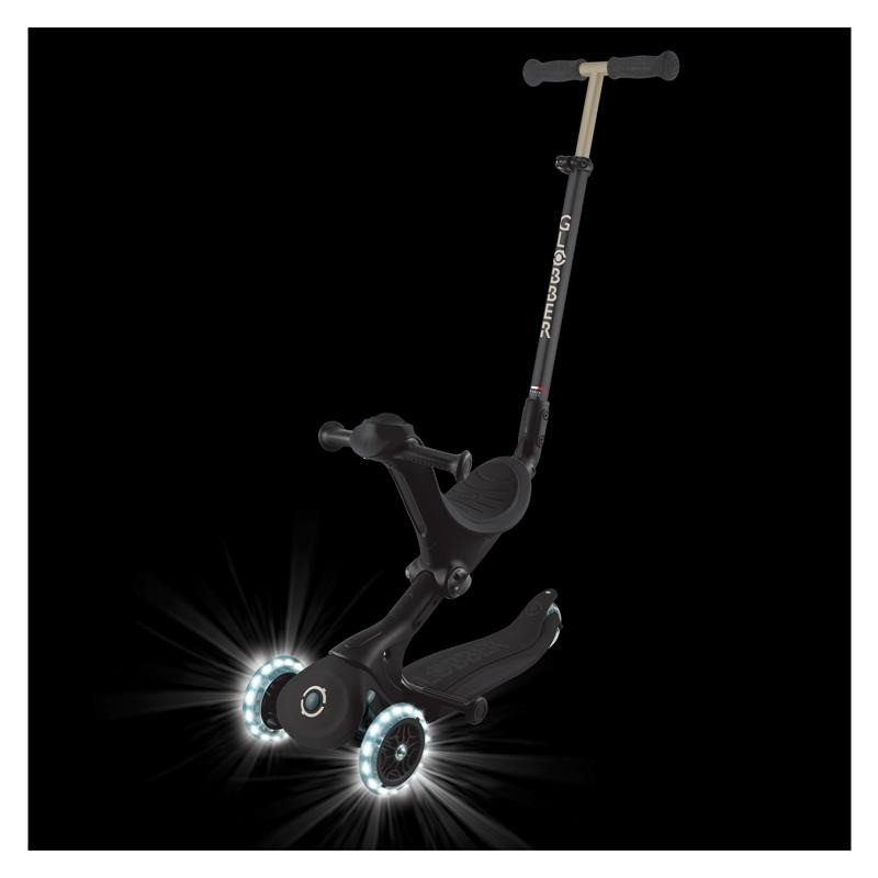 Детский трехколесный самокат GO UP DELUXE LIGHTS 5 в 1 GLOBBER 646-720-2 до 50 кг