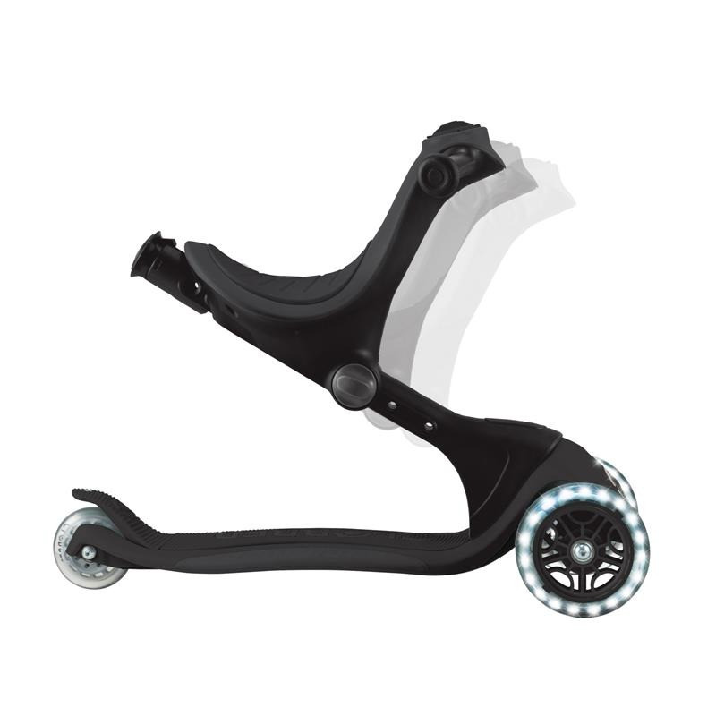 Детский трехколесный самокат GO UP DELUXE LIGHTS 5 в 1 GLOBBER 646-720-2 до 50 кг