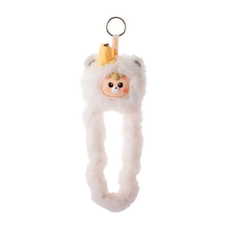 Коллекционная игрушка с кольцом diudiu baby Furry Bear Banana Milk Tangle HWTANGLE02D01-WD03