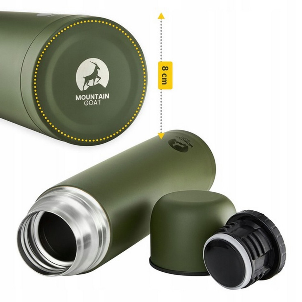 Термос туристичний Mountain Goat P-5907739315779 Navy Green 1 л