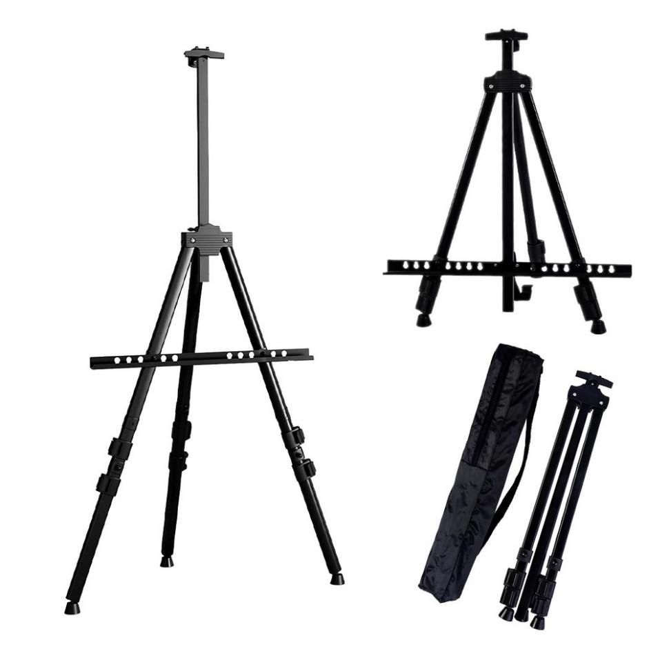 Регулируемый портативный мольберт Brushme M01 максимальная высота 158 см