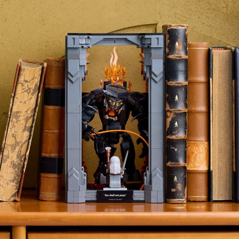 Конструктор Icons Володар перснів: Балроґ. Книжковий куточок LEGO 10367, 1201 деталь