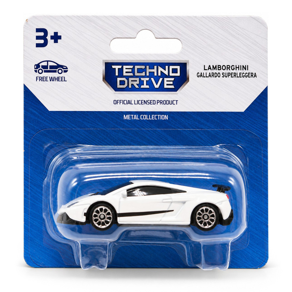 Дитяча мінімодель Lamborghini Gallardo Superleggera TechnoDrive 250438US2-14 серії Street Racers S3