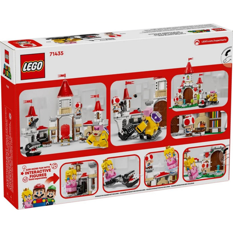 Конструктор Super Mario Битва з Роєм біля замку Піч LEGO 71435, 738 деталей