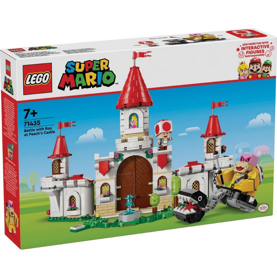 Конструктор Super Mario Битва з Роєм біля замку Піч LEGO 71435, 738 деталей