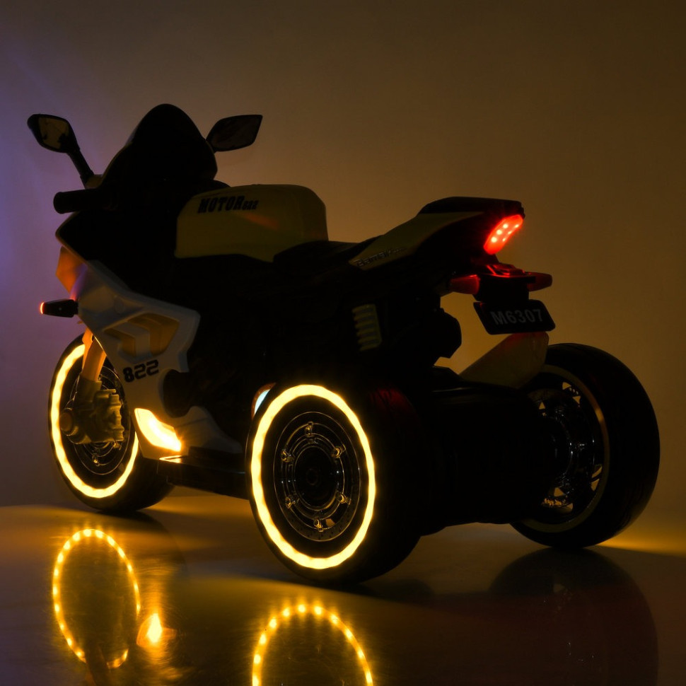 Детский электромобиль Мотоцикл Bambi Racer M 6307EL-6 до 30 кг