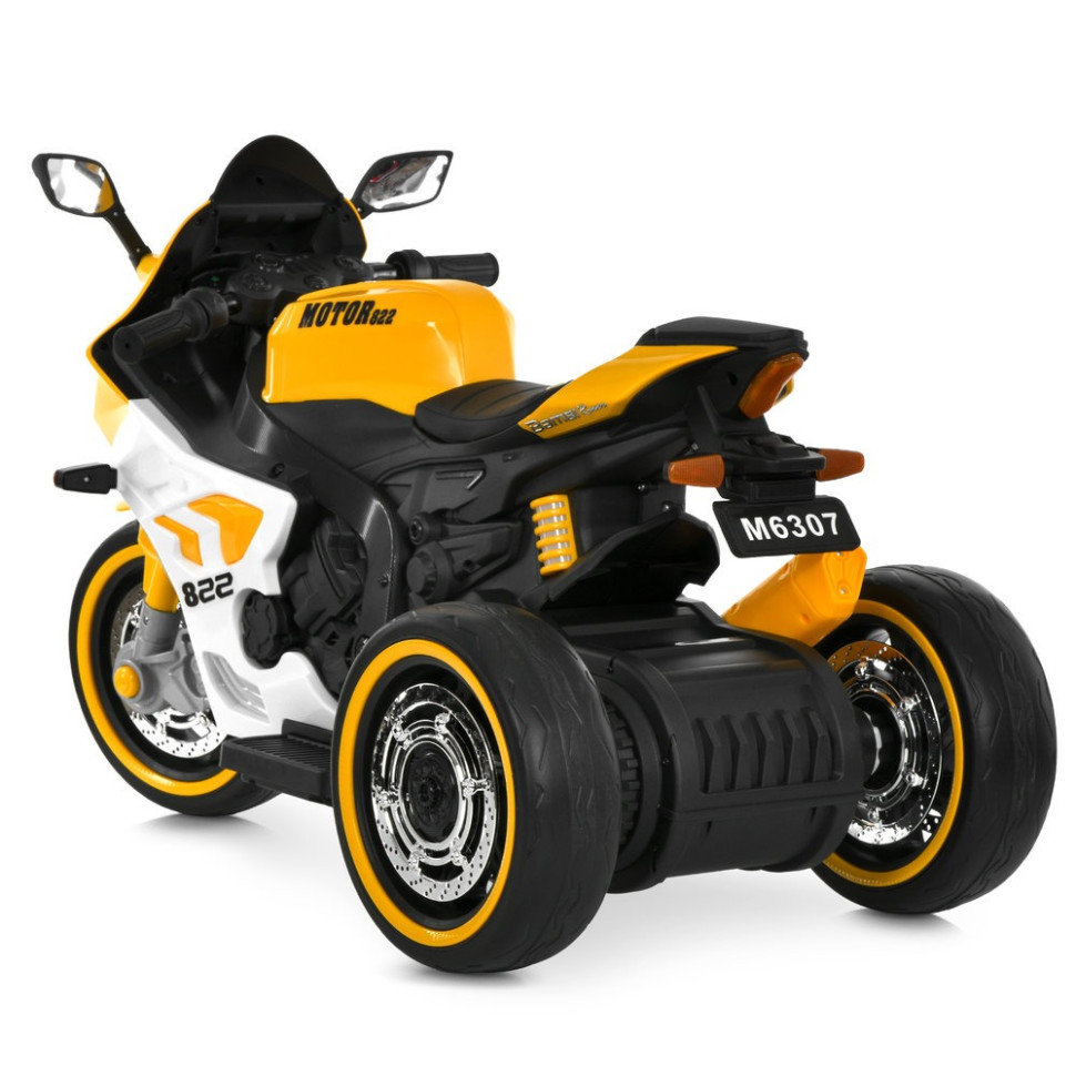 Детский электромобиль Мотоцикл Bambi Racer M 6307EL-6 до 30 кг