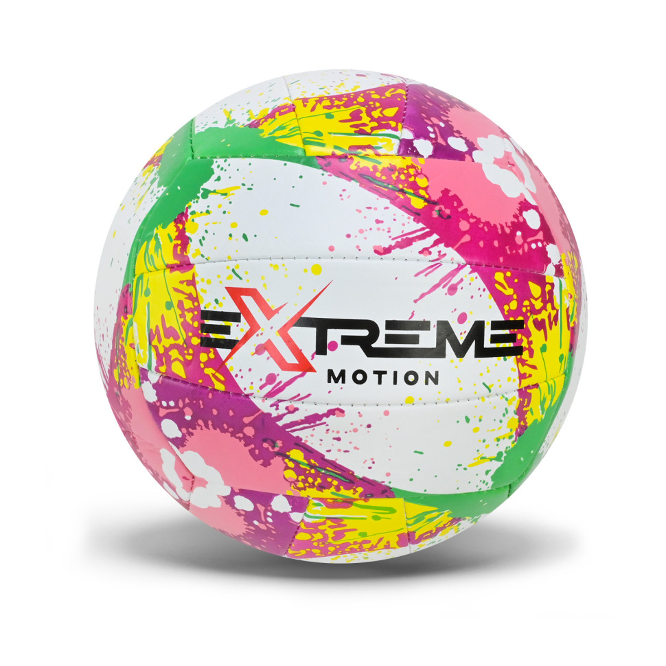 Мяч волейбольный Extreme motion VB41450(Pink) размер №5, PVC 260 грамм