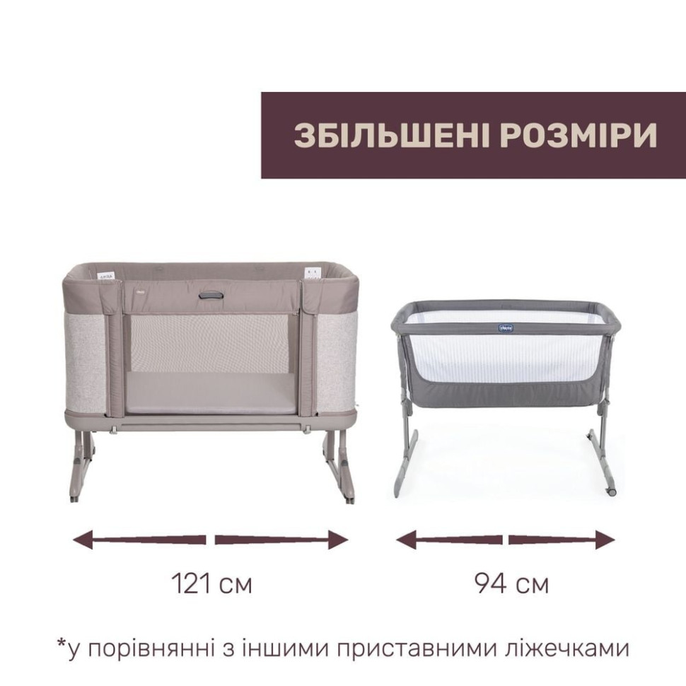 Детская приставная кроватка 3 в 1