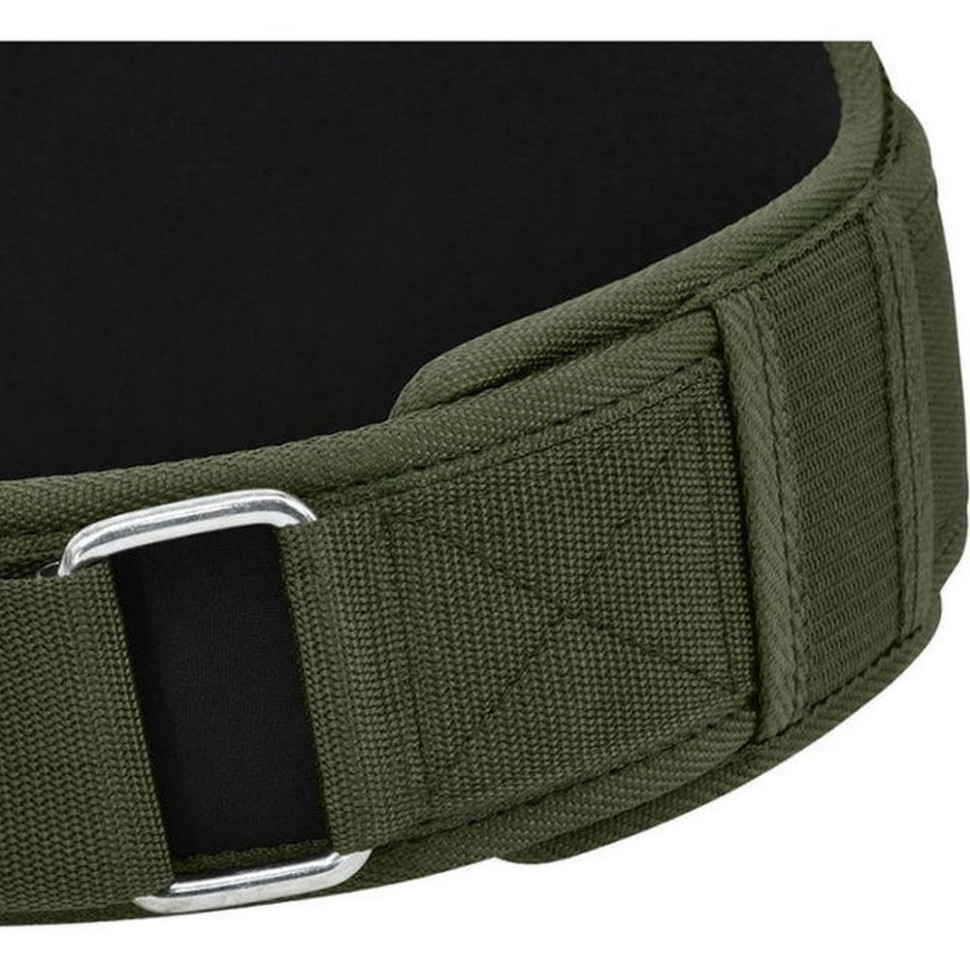 Пояс для важкої атлетики RX5 Double Belt RDX Inc Limited WBD-RX5AG-S, неопреновий, Army Green, S