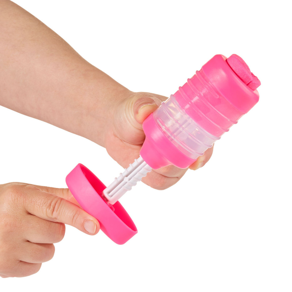 Незастывающая масса для лепки с прессом Wonder Factory 595106(Pink) 5х6х19 см