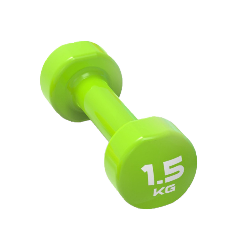Гантель виниловая STUDIO DUMBBELL LivePro LP8076-1.5, 1,5 кг