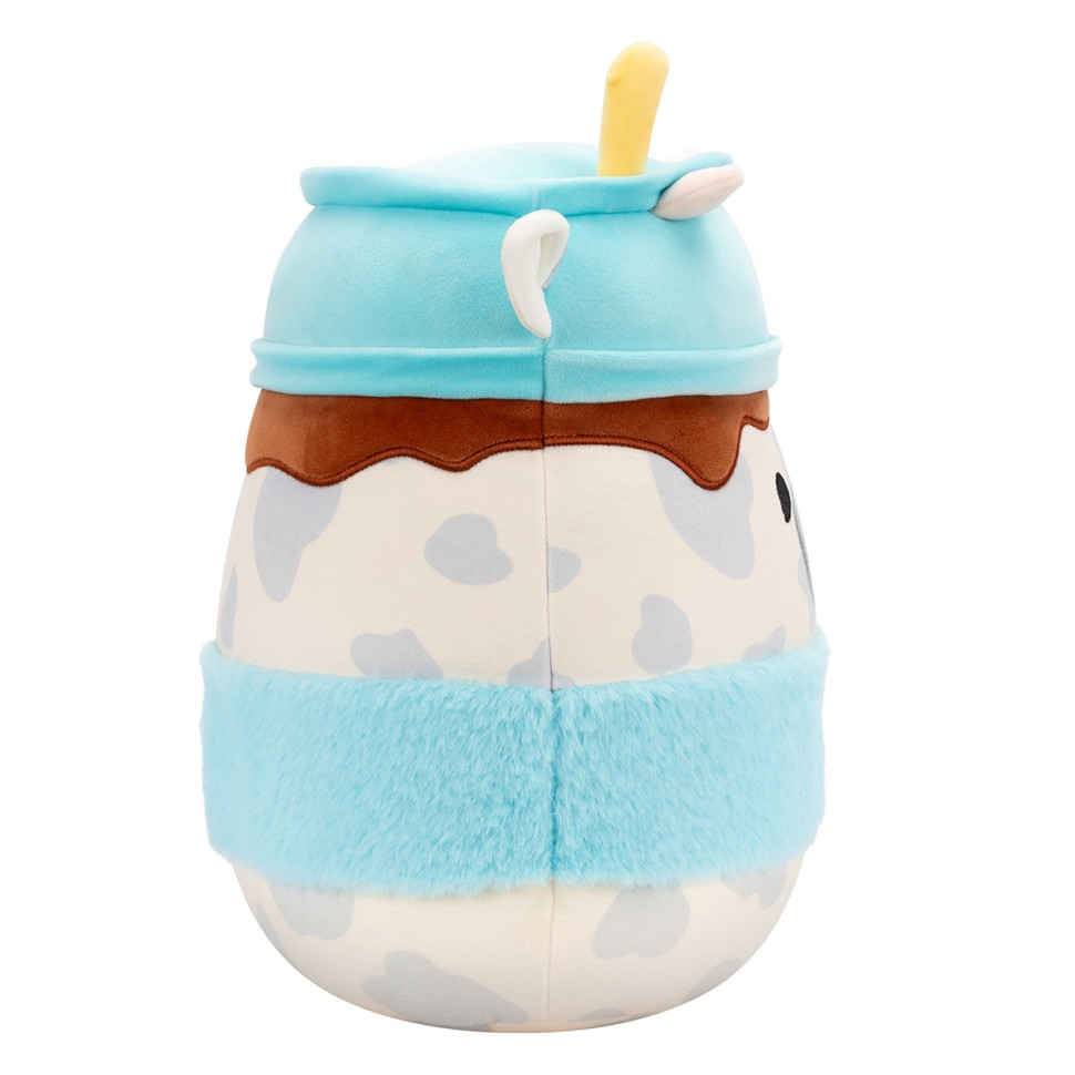 Детская мягкая игрушка Серая коровка Squishmallows SQER01263, 30 см