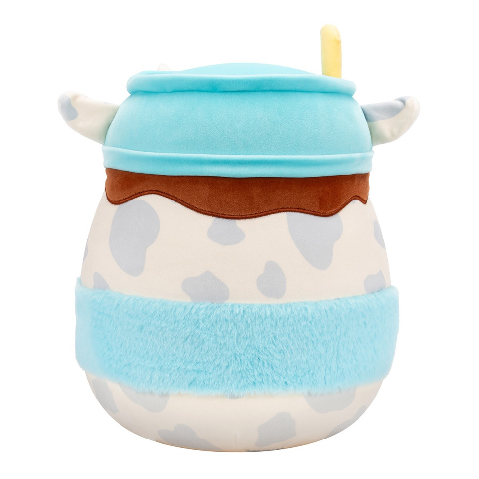 Детская мягкая игрушка Серая коровка Squishmallows SQER01263, 30 см