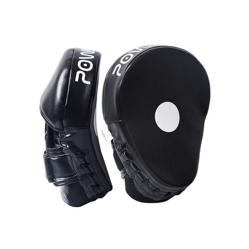 Лапи боксерські 3041 PowerPlay PP_3041_Black, Чорні, PU [пара]