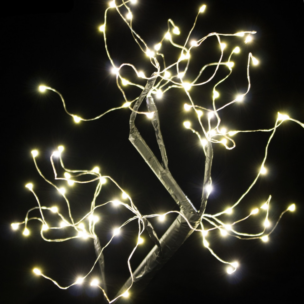 Светодиодное дерево CL0119 Warm Springos CL0119 White 45 см 90 LED