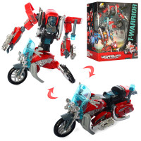 Детский Трансформер "Робот+мотоцикл" LUBO J8016A 17 см