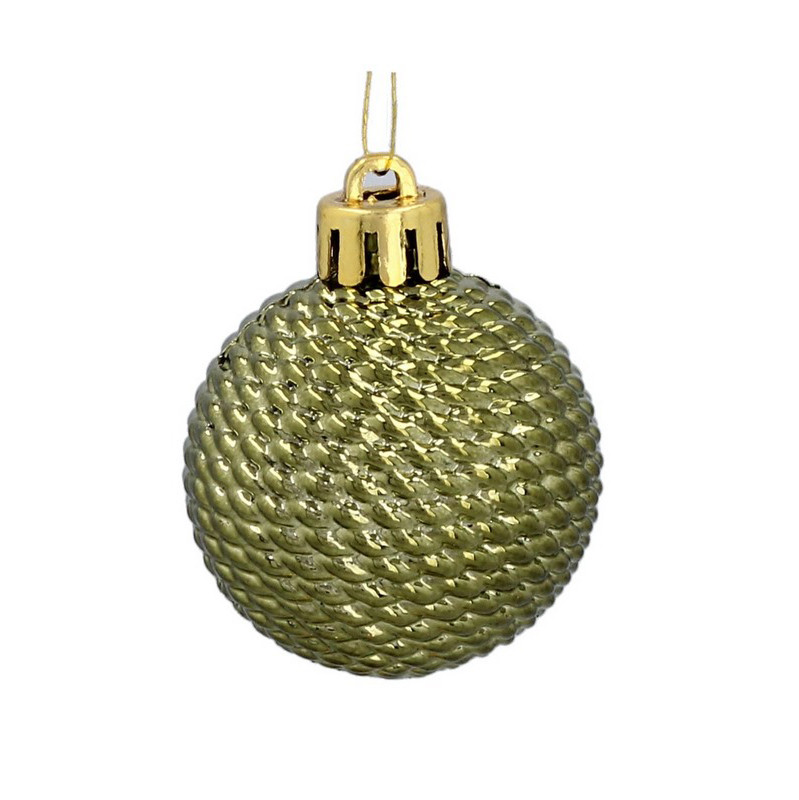 Набір ялинкових прикрас Chomik 5900779877160_3, 31 штука Ø 3-4,5 см