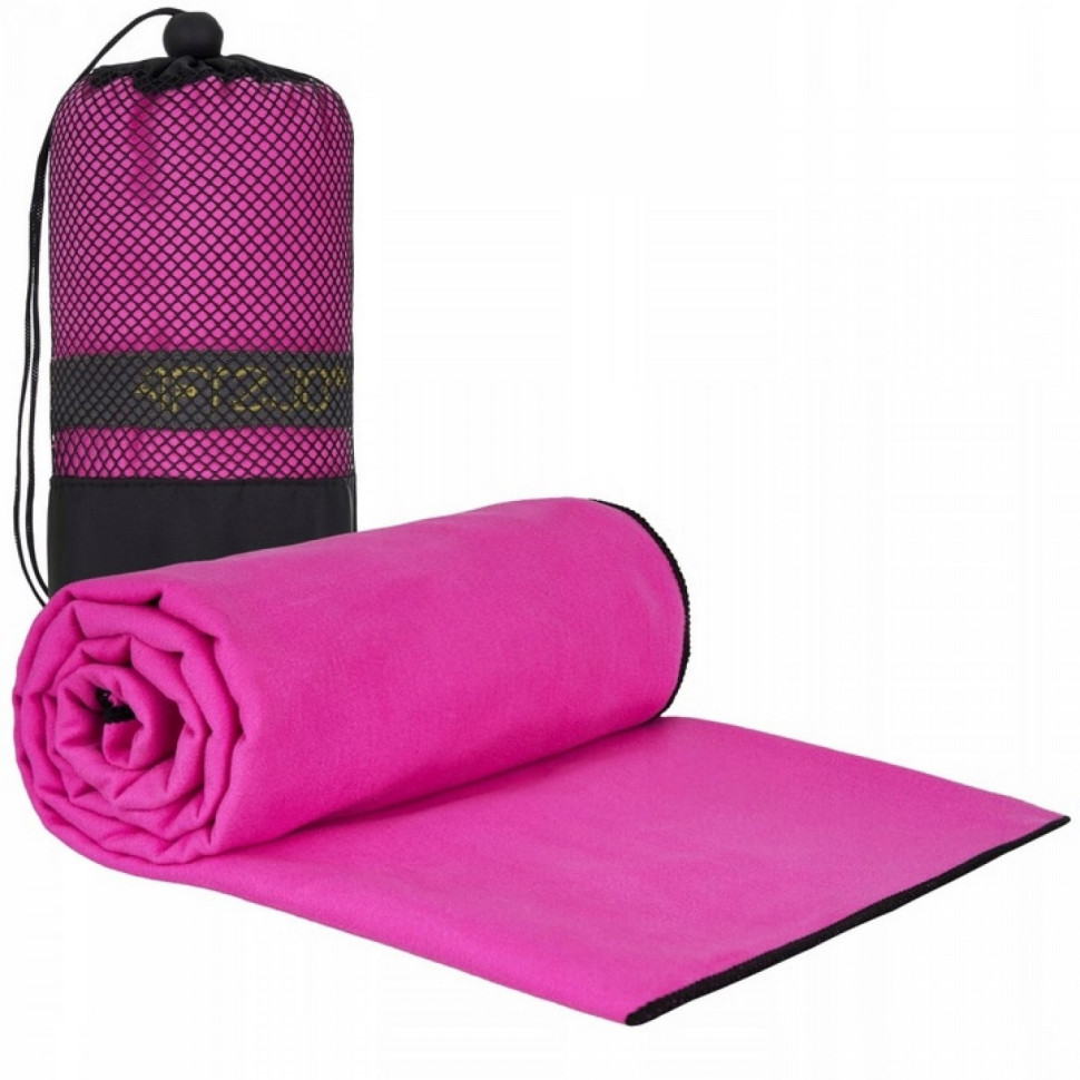 Рушник спортивний 4FIZJO 4FJ0437, 130 x 75 см, Pink