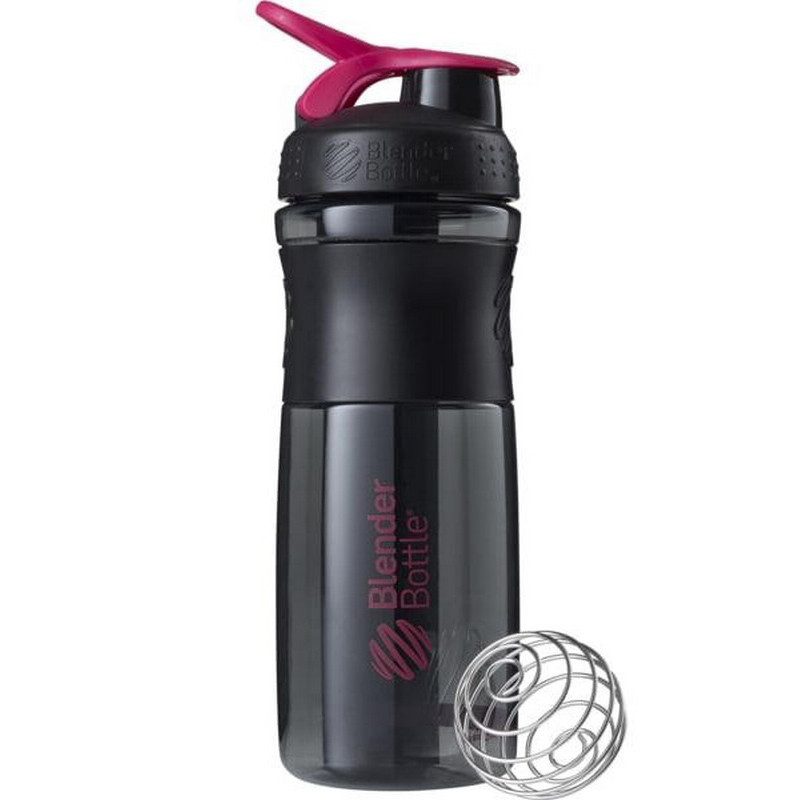 Шейкер спортивный (бутылка) SportMixer Flip BlenderBottle SM 28oz Black/Pink 820 мл, Black/Pink