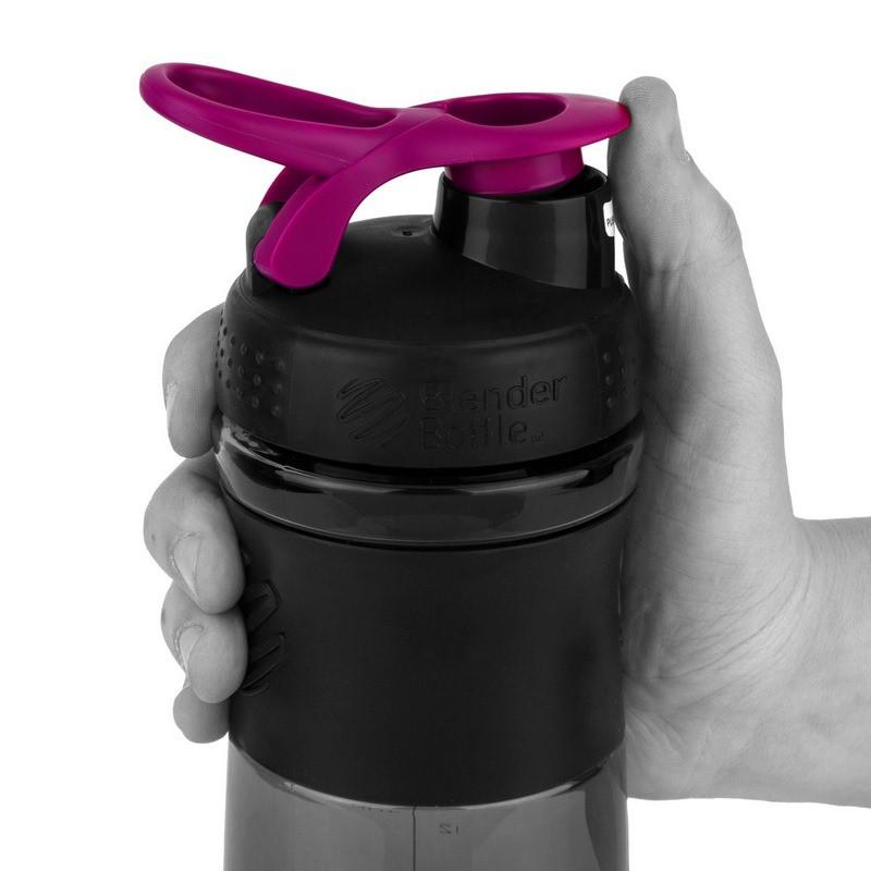 Шейкер спортивный (бутылка) SportMixer Flip BlenderBottle SM 28oz Black/Pink 820 мл, Black/Pink