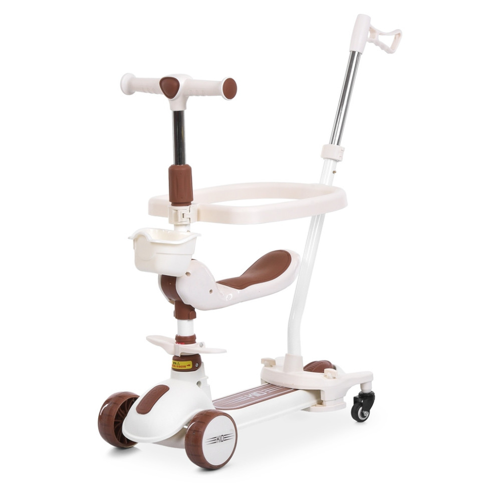 Триколісний самокат-біговел 5 в 1 iTurbo Trike JR3-167-5-BG, до 25 кг