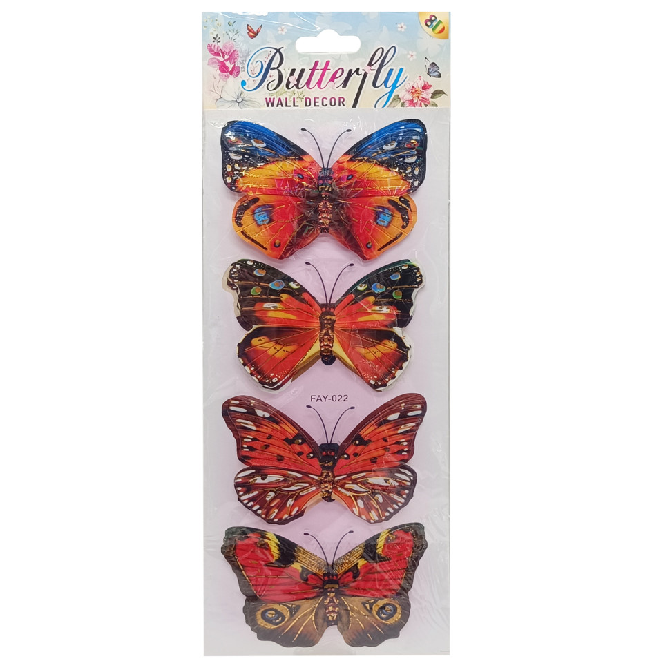 Наклейка Метелик Bambi 327B/FAY