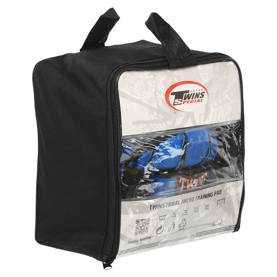 Лапи для боксу та єдиноборств Twins Special TW4-BLUE синій 2 шт 23x18x6 см
