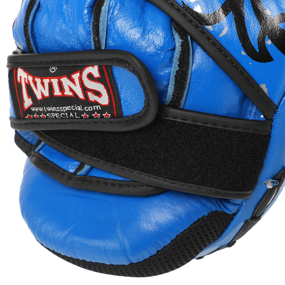 Лапи для боксу та єдиноборств Twins Special TW4-BLUE синій 2 шт 23x18x6 см