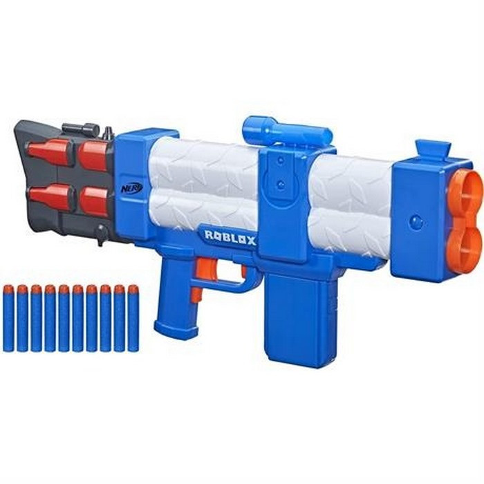 Бластер Roblox Arsenal Pulse Laser Nerf Hasbro F2484, 10 стрел