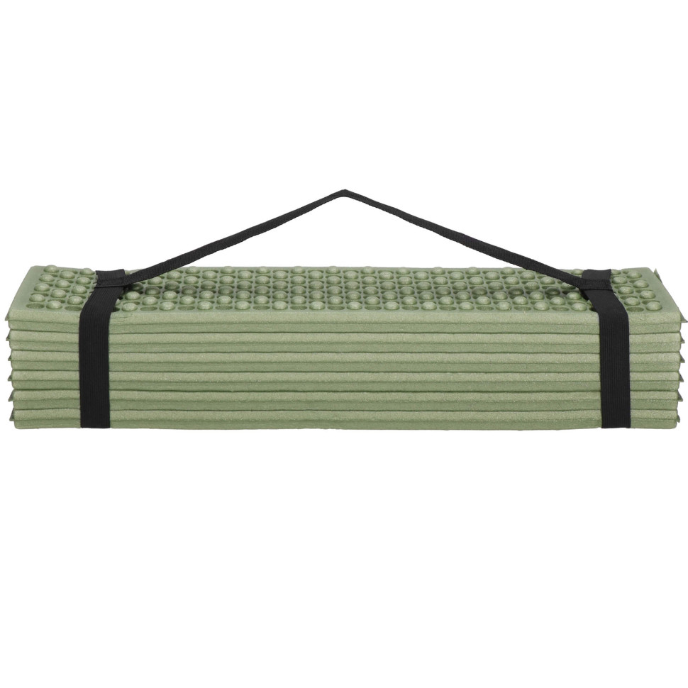 Коврик туристический складной Springos PM0010 XPE, Green/Grey 182x60x0,8 см