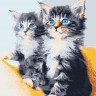 Картина за номерами. Art Craft "Блакитноокі кошенята" 40*50 см 11617-AC 