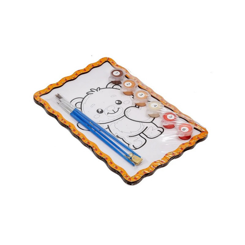 Дитячий набір для розпису по дереву 