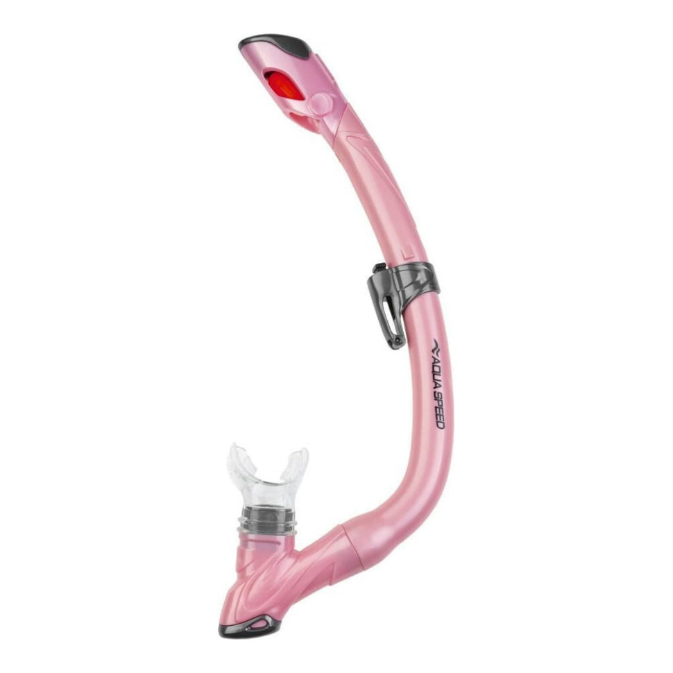 Набір маска і трубка AURA + EVO Aqua Speed 605-03 рожевий, One Size