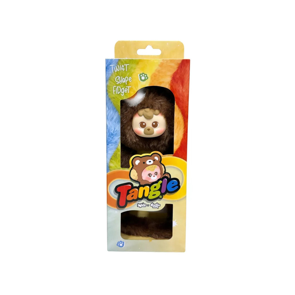 Коллекционная игрушка с кольцом diudiu baby Furry Bear Cocoa Brownie Tangle HWTANGLE02D01-BD01