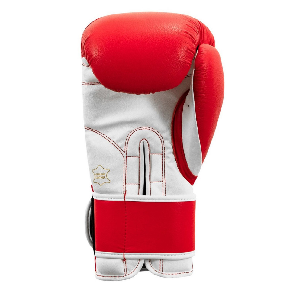 Боксерские перчатки Boxing Pro Style Leather Gloves 3.0 TITLE TVVTG3 12 RD/WH 12 унций (бинты в комплекте)