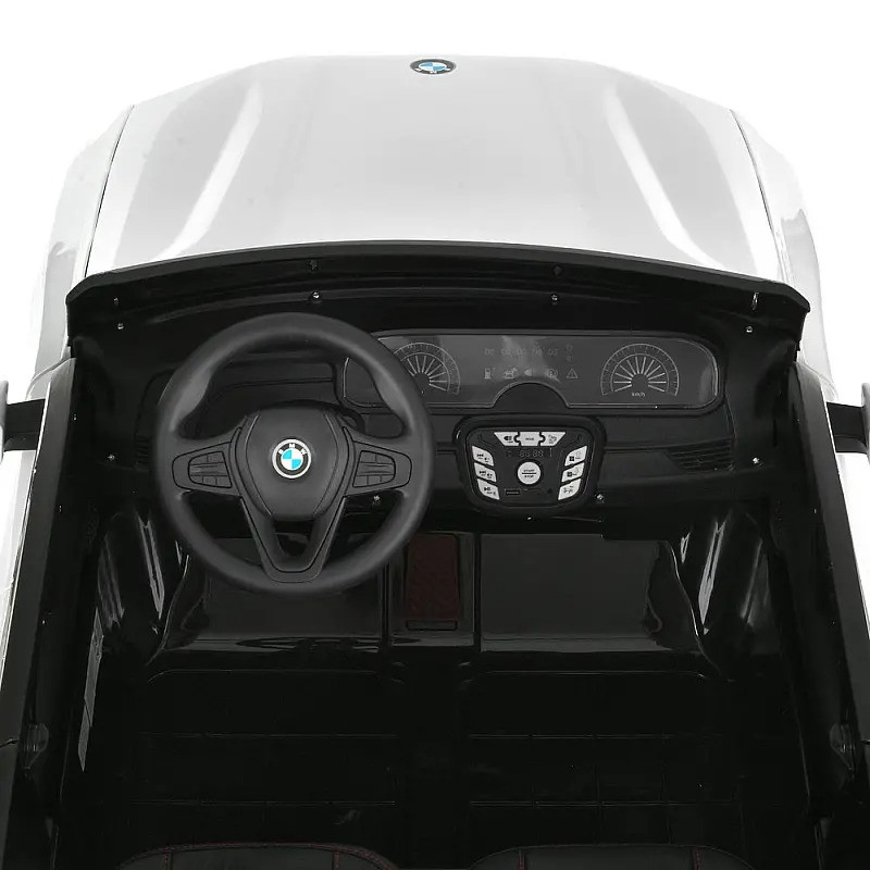 Дитячий електромобіль Машина Bambi M 6364EBLR-1 до 30 кг, білий