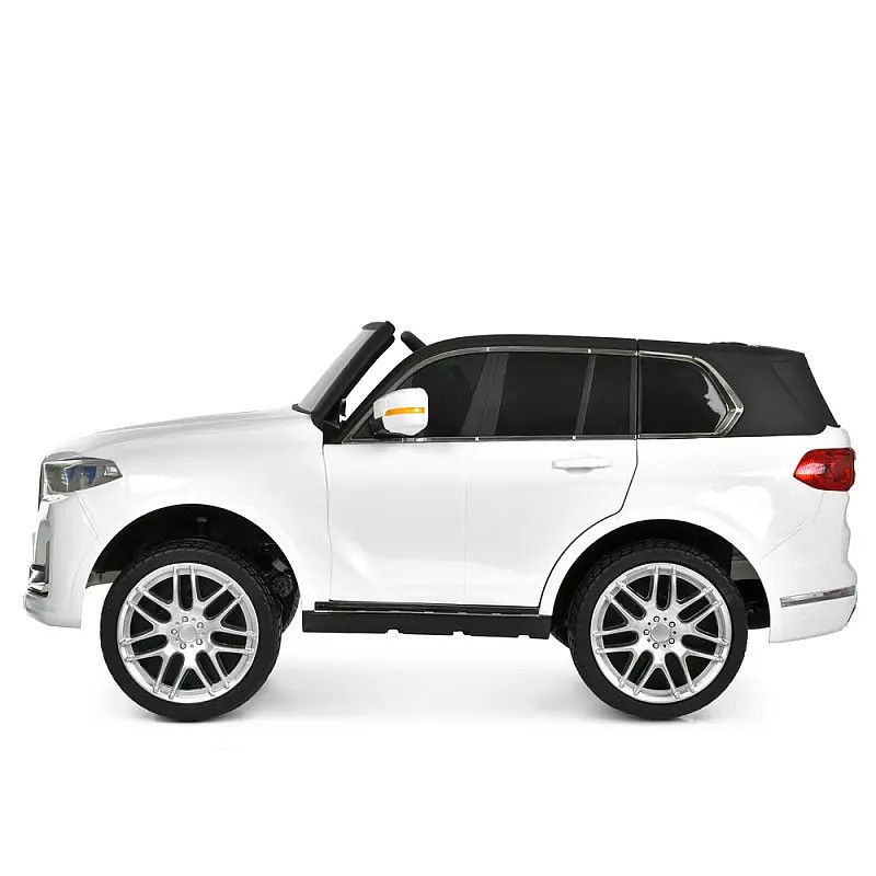 Дитячий електромобіль Машина Bambi M 6364EBLR-1 до 30 кг, білий