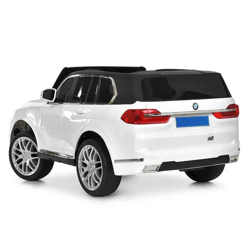 Дитячий електромобіль Машина Bambi M 6364EBLR-1 до 30 кг, білий
