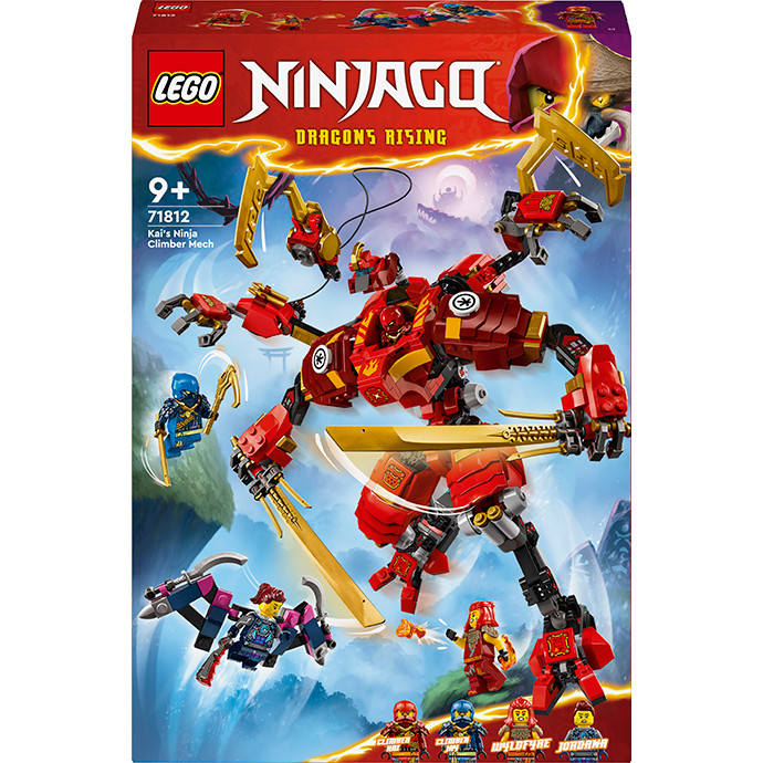 Конструктор LEGO Ninjago Робот-скелелаз ніндзя Кай 71812, 623 деталі 