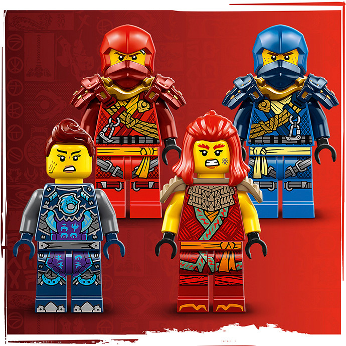 Конструктор LEGO Ninjago Робот-скелелаз ніндзя Кай 71812, 623 деталі 