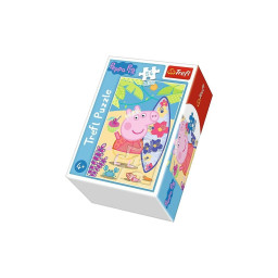 Детский пазл-мини "Отдых на пляже" Peppa Pig Trefl 19626, 54 элемента