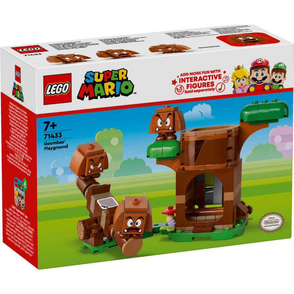 Конструктор Super Mario Игровая площадка для Goombas LEGO 71433, 173 детали