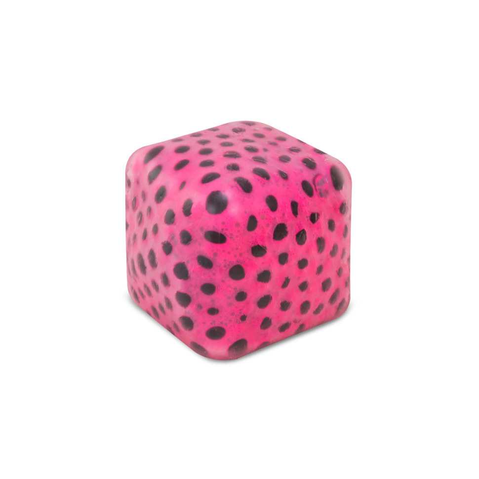 Антистресс Неоновый куб с шариками YabbaDabba YD2565(Pink) 5×5×5 см