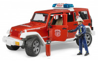 Джип Пожежний Wrangler Unlimited Rubicon + фігурка пожежника, М1: 16 02 528